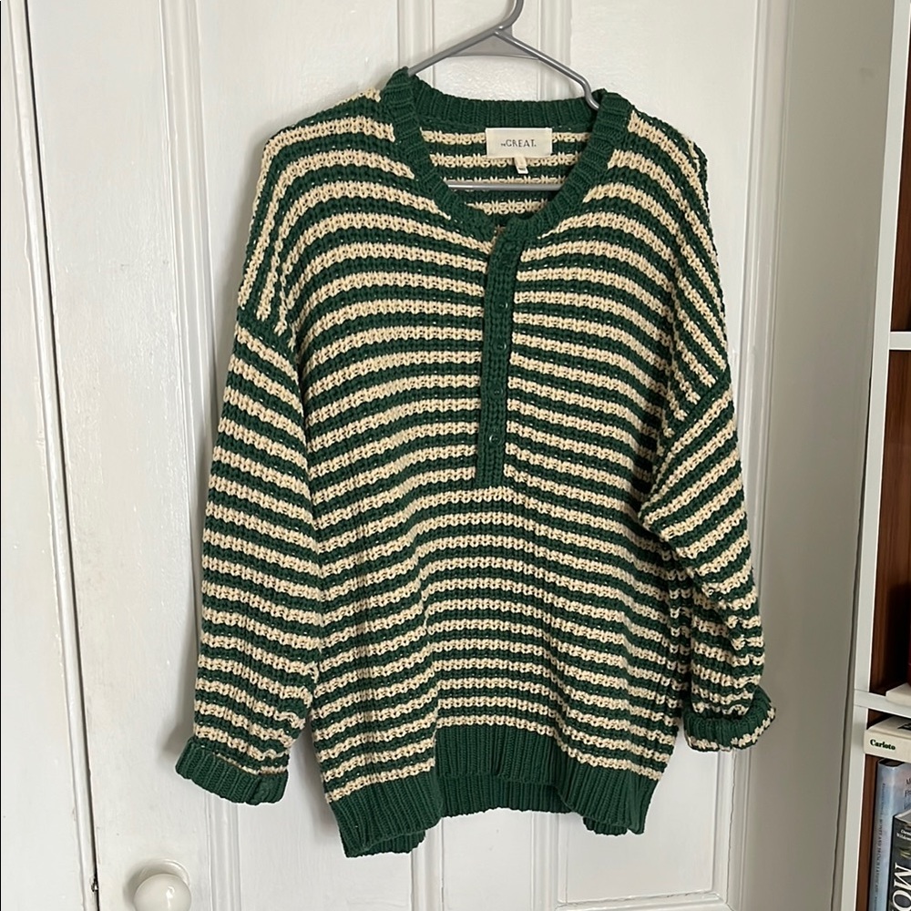 The Great striped sweater